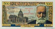FRANCE 5 NF sur 500 Francs Victor HUGO FRANCE 5 NF sur 500 Francs Victor HUGO 1959 VF+ -