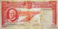 ANGOLA 500 Escudos ANGOLA 500 Escudos 1970 F- -