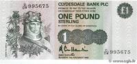 SCOTLAND 1 Pound SCOTLAND 1 Pound 1988 UNC- -
