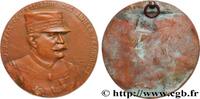 FRANCE Fonte, Joffre, généralissime des armées françaises ARMÉES ET MILITAIRES 1915 (83mm, 67,16g, 12h) -