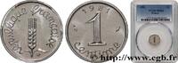 FRANCE 1 centime Épi V REPUBLIC Pessac 1981 (15mm, 1,65g, 6h) -