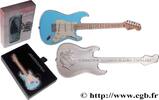 SOLOMON ISLANDS 2 Dollars Daphne Blue Fender Stratocaster SOLOMON ISLANDS 2023 (86,5mm, 31,1g, 6h) -