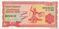 BURUNDI 20 Francs BURUNDI 20 Francs 2007 UNC -