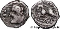 FRANCE Denier Q. DOCI/SAM F GALLIA BELGICA - SEQUANI (Area of Besançon) c. 57-50 AC. (13mm, 1,55g, 6h) -