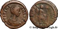 THE END OF EMPIRE(363 AD to 476 AD) Nummus AELIA FLACCILLA Constantinople 383-384 (14mm, 1,11g, 12h) -