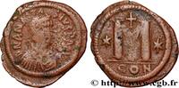 THE EMPIRE FROM ANASTASIUS TO MAURICE TIBERIUS (49 Follis ANASTASIUS Constantinople c. 512-517 (35mm, 16,15g, 6h) -