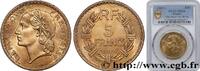 FRANCE 5 francs Lavrillier, bronze-aluminium PROVISIONAL GOVERNEMENT OF THE FRENCH REPUBLIC Castelsarrasin 1945 (31mm, 12g, 6h) -