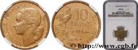 FRANCE 10 francs Guiraud IV REPUBLIC 1954 (19,98mm, 3g, 6h) -