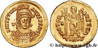 FRANCE Solidus à la victoire au nom de Justinien Ier KINGDOM OF OSTROGOTH - ATHALARIC Rome ou Ravenne s.m. (20,5mm, 4,46g, 6h) -