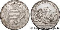 FRANCE Canal de Briare et Louis-Antoine de Pardaillan-Gon NOBLESSE DE L'ORLÉANAIS 1742 (33,5mm, 15,76g, 6h) -