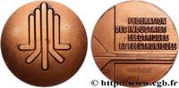FRANCE Médaille, Fédération des Industries électriques et ÉLECTRICITÉ 1993 (63,50mm, 192,87g, 12h) -