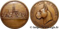 FRANCE Médaille, Boxer, Club de France SOCIÉTÉ CANINE - CHIENS ET CONCOURS 67 - Strasbourg n.d. (50mm, 50,77g, 12h) -