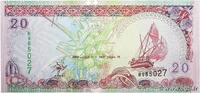 MALDIVE ISLANDS 20 Rufiyaa MALDIVE ISLANDS 20 Rufiyaa 2000 UNC- -