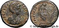 THE END OF EMPIRE(363 AD to 476 AD) Maiorina pecunia AELIA FLACCILLA Héraclée 383 (22mm, 6,04g, 6h) -