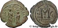 THE HERACLIUS DYNASTY (602-717) Follis HERACLIUS and HERACLIUS CONSTANTINE Séleucie (Isaurie) 616-617 (32mm, 13,90g, 11h) -