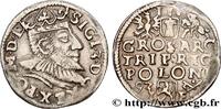 POLAND - SIGISMUND III VASA 3 Groschen ou trojak ryski POLAND - SIGISMUND III VASA Poznan 1593 (20mm, 2,53g, 3h) -
