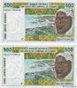 WEST AFRICAN STATES 500 Francs Consécutifs WEST AFRICAN STATES 500 Francs Consécutifs 2002 UNC -