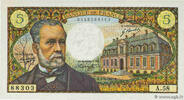 FRANCE 5 Francs PASTEUR FRANCE 5 Francs PASTEUR 1967 XF+ -