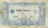 ALGERIA 1000 Francs ALGERIA 1000 Francs 1923 VG -