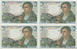 FRANCE 5 Francs BERGER Consécutifs FRANCE 5 Francs BERGER Consécutifs 1943 UNC -