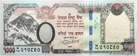 NEPAL 1000 Rupees NEPAL 1000 Rupees 2019 UNC- -