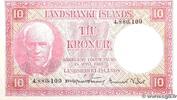 ICELAND 10 Kronur ICELAND 10 Kronur 1948 AU -