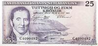 ICELAND 25 Kronur ICELAND 25 Kronur 1957 UNC -