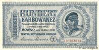 UKRAINE 100 Karbowanez UKRAINE 100 Karbowanez 1942 VF -