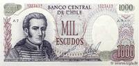 CHILE 1000 Pesos CHILE 1000 Pesos 1971 UNC -