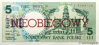 POLAND 5 Zlotych POLAND 5 Zlotych 1990 UNC -