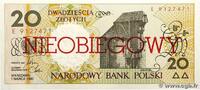 POLAND 20 Zlotych POLAND 20 Zlotych 1990 UNC -