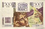 FRANCE 500 Francs CHATEAUBRIAND FRANCE 500 Francs CHATEAUBRIAND 1945 AU- -