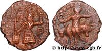Post-hellenistic 1 (30 BC to 227 AD) Tétradrachme KUSHAN - KUSHAN KINGDOM - VASUDEVA I Atelier indéterminé c. 185-228 (24mm, 8,34g, 12h) -
