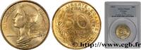 FRANCE 50 centimes Marianne, col à trois plis V REPUBLIC Paris 1963 (25mm, 7g, 6h) -