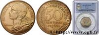 FRANCE 50 centimes Marianne, col à trois plis V REPUBLIC Paris 1962 (25mm, 7,00g, 6h) -