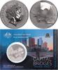 AUSTRALIA 1 Dollar Proof Princes Bridge AUSTRALIA 2011 (38mm, 31,1g, 12h) -