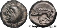 FRANCE Potin à la tête chauve HIGH AND MIDDLE SEINE Ier siècle avant J.-C. (18mm, 4,18g, 3h) -