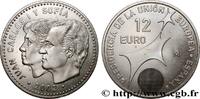 SPAIN 12 Euro PRÉSIDENCE ESPAGNOLE DE L'UNION SPAIN Madrid 2002 (33,00mm, 18,07g, 12h) -