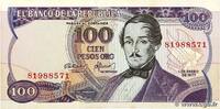 COLOMBIA 100 Pesos Oro COLOMBIA 100 Pesos Oro 1977 XF -