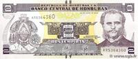 HONDURAS 2 Lempiras 2019 HONDURAS 2 Lempiras 2019 UNC ST 5,00 EUR  plus 18,00 EUR verzending