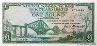 SCOTLAND 1 Pound SCOTLAND 1 Pound 1963 UNC- -