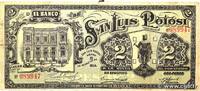 MEXICO 2 Pesos MEXICO 2 Pesos 1914 F -