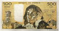 FRANCE 500 Francs PASCAL Fauté FRANCE 500 Francs PASCAL Fauté 1977 VF+ -