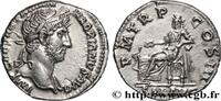 THE ANTONINES (96 AD to 192 AD) Denier HADRIAN Rome 123 (16,5mm, 3,36g, 6h) -