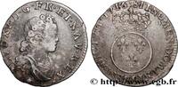FRANCE Dixième d'écu dit vertugadin LOUIS XV THE BELOVED Rennes 1716 (22,5mm, 3,05g, 6h) -