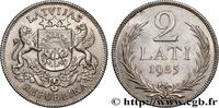 LATVIA 2 Lati emblème LATVIA 1925 (27mm, 10,04g, 12h) -