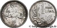 LITHUANIA 1 Litas chevalier Vitis LITHUANIA 1925 (19mm, 2,64g, 12h) -