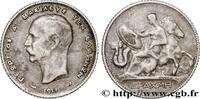 GREECE 1 Drachme Georges Ier GREECE Paris 1911 (23mm, 4,95g, 6h) -