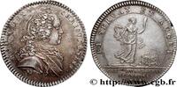 FRANCE Agents de change-conseillers du roi LOUIS XV DIT LE BIEN AIMÉ 1718 (29mm, 7,26g, 12h) -