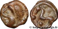 FRANCE Potin à la grosse tête SENONES (Area of Sens) c. avant 52 AC. (18mm, 3,06g, 3h) -